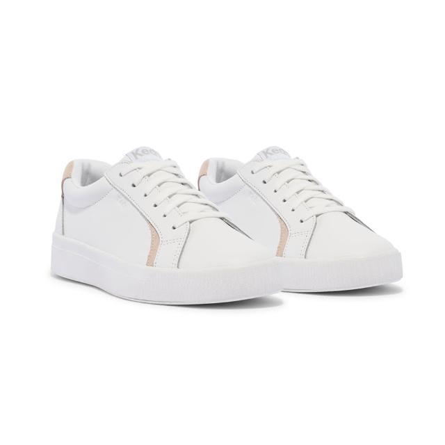 【Keds】PURSUIT LEATHER 經典綁帶皮革休閒鞋(WH67809)