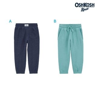 【OshKosh官方授權】小童束腳長褲-精選多款可選(美式童裝 嬰兒 運動風 吊帶褲 吊帶裙 包屁衣 牛仔)