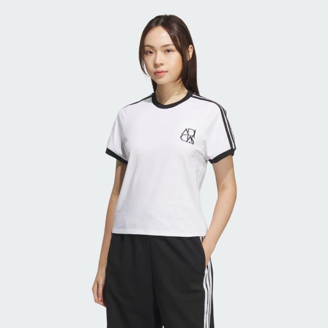 【adidas 愛迪達】DANCE 短袖上衣 T恤 女 JY7627