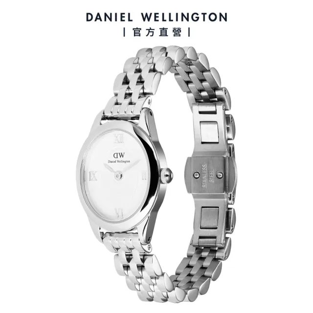 【Daniel Wellington】Ophelia Mini 25.5x22mm 橢圓鍊帶腕錶(多款可選)