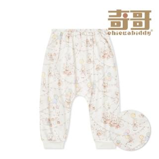 【奇哥】比得兔 嬰幼童裝 生日快樂嬰兒長褲-天絲洞感緹花布(3-36個月)
