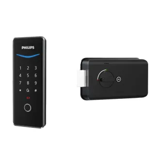 【Philips 飛利浦】DDL503 智慧輔助鎖EasyKey503 輔助鎖(指紋│密碼│APP│含安裝)