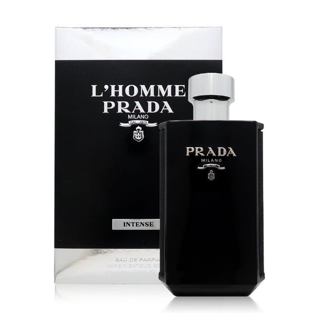 【PRADA 普拉達】LHomme Intense 紳士誘惑男性淡香精 EDP 100ml(平行輸入)