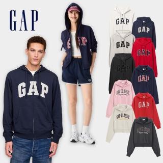 【GAP】男女裝 Logo刺繡/印花/刺繡短版連帽外套-多款可選(868454&761039&725756)