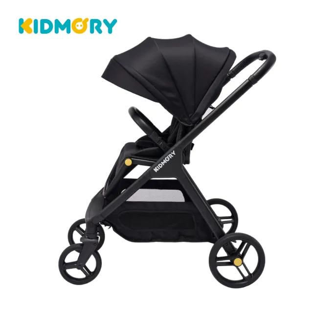 【KIDMORY】雷萌車_自動秒收雙向推車(嬰兒推車 新生兒推車 雙向可平躺 秒收推車 機邊託運KM-622)