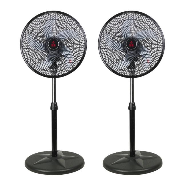 【勳風】14吋360度八方吹循環立扇/2入組(BHF-K0179)
