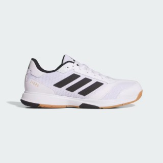 【adidas 愛迪達】Ligra 8 M 男款 訓練 排球 羽球 運動鞋 白黑(JI1505)