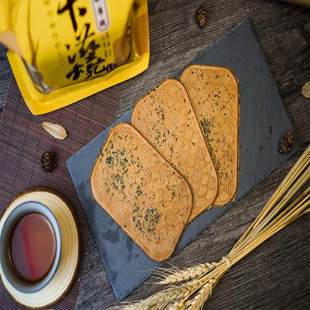 【一品名】卡薄燒410g 任選3包(原味/芝麻/海苔/咖啡)中元 普渡 拜拜
