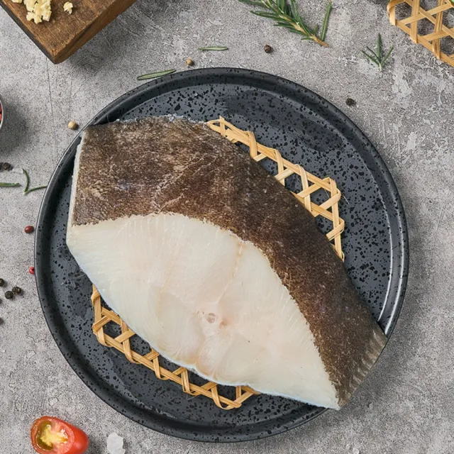 【森嶼鮮物】超厚切大比目魚及鮭魚片雙拼(8片組)