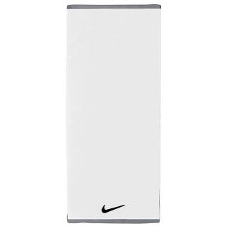 【NIKE 耐吉】Fundamental白色運動毛巾 純棉吸汗快乾 方便攜帶 運動健身籃球排球桌球瑜珈(N1012438101MD)