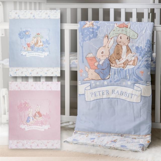 【奇哥】悅讀比得兔冬夏兩用被 105x135cm(四季被 棉被 被子 寶寶被 嬰兒被)