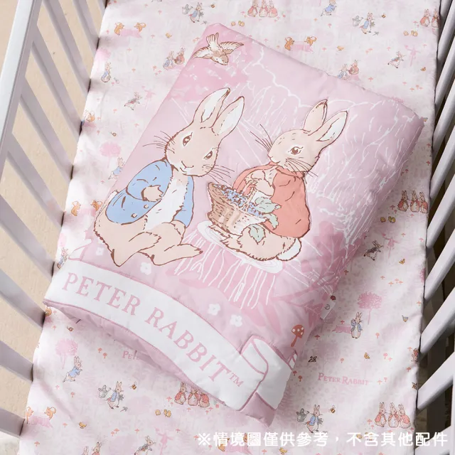 【奇哥】悅讀比得兔冬夏兩用被 105x135cm(四季被 棉被 被子 寶寶被 嬰兒被)