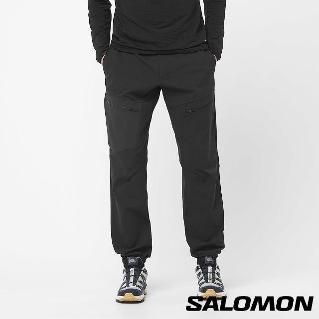 【salomon官方直營】男 OUTERPATH UTILITY 彈性長褲(黑棕)