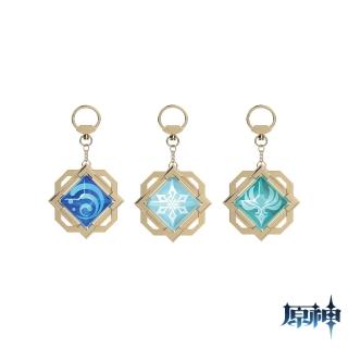 【原神】神之眼掛件璃月(冰元素、風元素、水元素)
