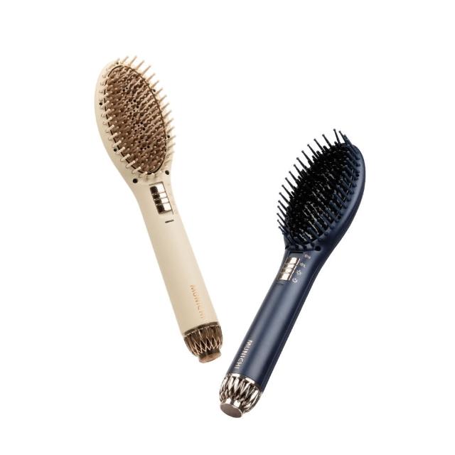 【MUNICHI 沐尼黑】溫感空氣髮根蓬蓬熱風梳 直髮梳(MR.7374)