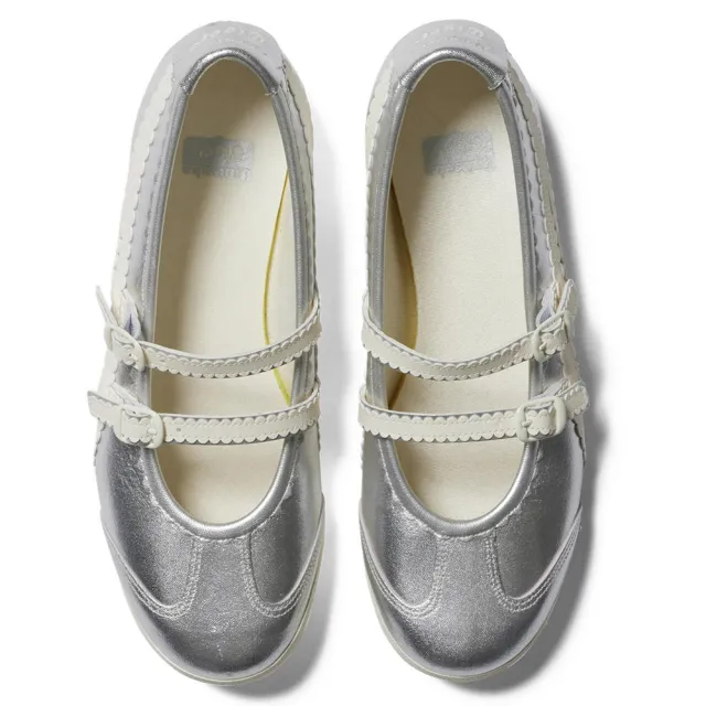 【Onitsuka Tiger】鬼塚虎 銀底白虎爪紋 MEXICO 66 TGRS 休閒鞋 (1182A660-020)