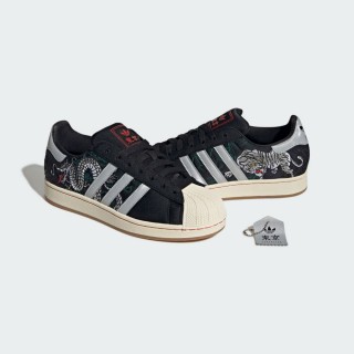 【adidas 愛迪達】運動鞋 休閒鞋 男鞋 SUPERSTAR II(JI0100)