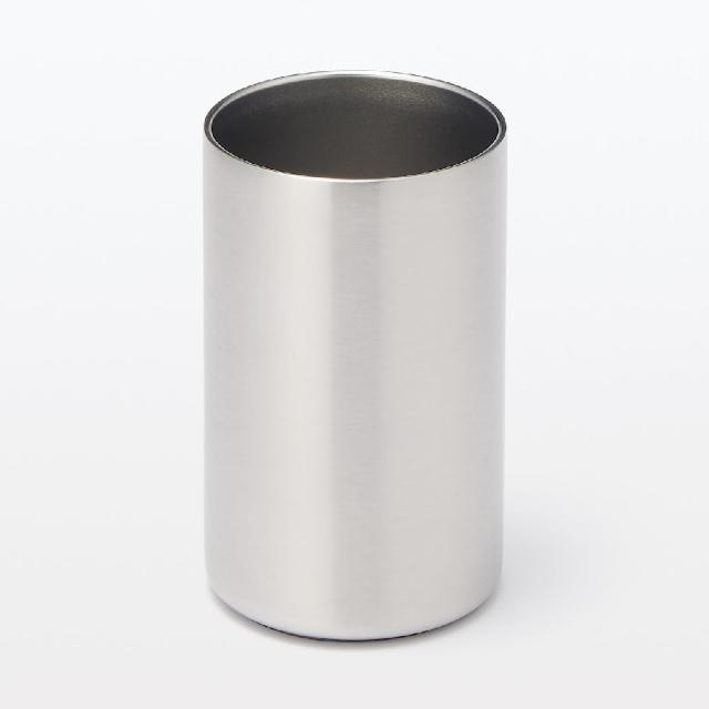 【MUJI 無印良品】不鏽鋼保冷杯/罐裝飲料用/350ml
