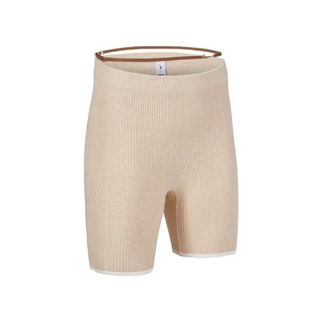 【NIKE 耐吉】Nike x Jacquemus Shorts 女款 短褲 米色 合身 DN3219-219