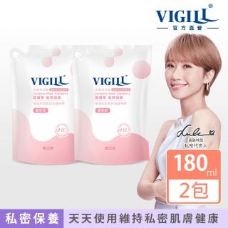 【VIGILL 婦潔】蔓越莓 私密沐浴露 180ml補充包2入組(私密清潔 私密保養推薦)
