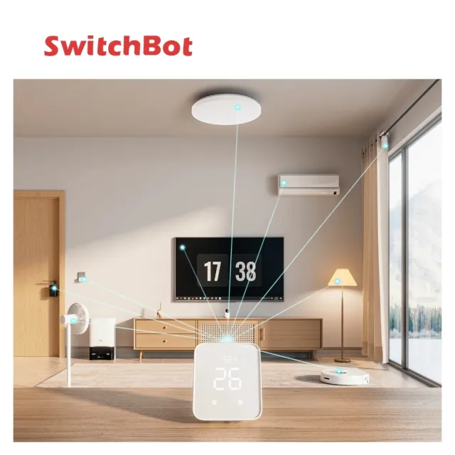 【SwitchBot】Hub 2 主控器(網關/溫濕度/光感測/紅外線/藍芽/HomeKit)
