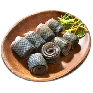 【鮮綠生活】去刺鮮美虱目魚皮 共8包(300g±10%/包)