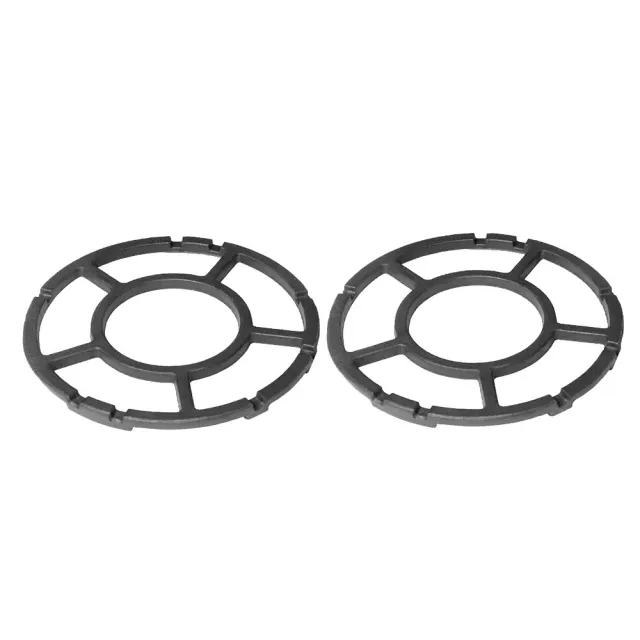 【PUSH!】廚房用品新款瓦斯爐灶支架2入四爪五爪通用炒鍋小奶鍋防滑奶鍋架灶臺架子(防滑奶鍋支架2入 D360)