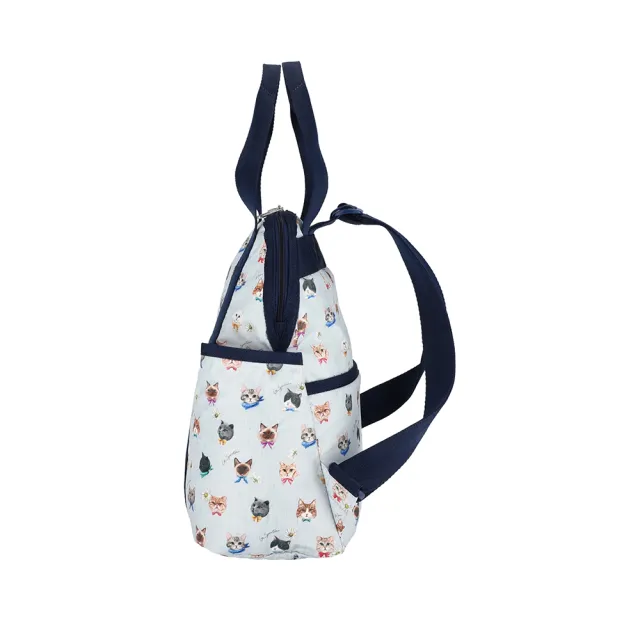 【Lesportsac】Double Trouble Backpack 手提兩用後背包 媽媽包 送禮 禮物 推薦 女包(晴空貓語)