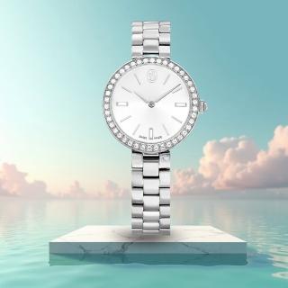 【SWAROVSKI 施華洛世奇】Certa 自信優雅手錶 女錶 腕錶-30mm(5672998)
