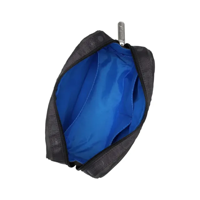 【Lesportsac】Rectangular Cosmetic 長形化妝包 收納包 送禮 禮物 推薦 女包(夜幕灰)