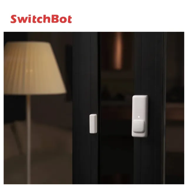 【SwitchBot】門窗開關感測器Contact Sensor(APP操作/即時監控/防盜/籠子感應)