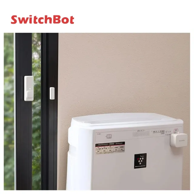 【SwitchBot】門窗開關感測器Contact Sensor(APP操作/即時監控/防盜/籠子感應)