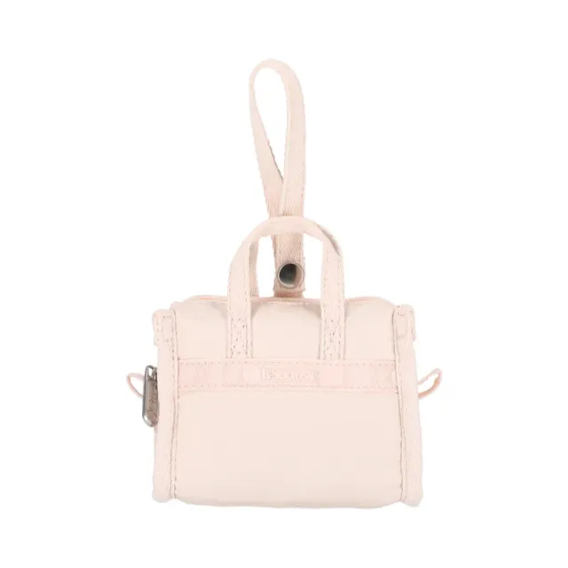 【Lesportsac】Weekender Charm 小吊掛飾零錢包 收納袋 送禮 禮物 推薦 女包(晨曦桃粉)