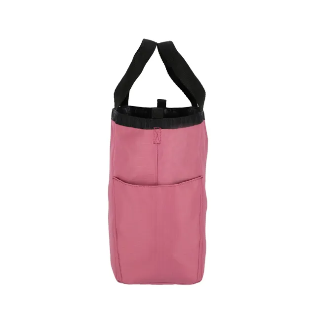 【Lesportsac】小型雙面托特包 手提包 便當袋 送禮 禮物 推薦 女包(桃紅色)