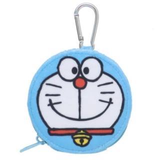 【小禮堂】I”m Doraemon 哆啦A夢 圓形扣環零錢包 大臉款(平輸品)