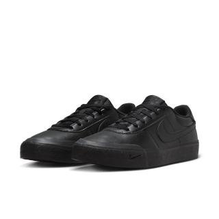 【NIKE 耐吉】休閒鞋 復古運動鞋 男 COURT SHOT 黑色 百搭(FQ8146001)
