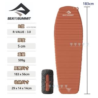 【SEA TO SUMMIT】Pursuit 20D輕量自動充氣睡墊-R 孟買棕(SEA TO SUMMIT/登山/露營/睡墊/輕量/充氣款)