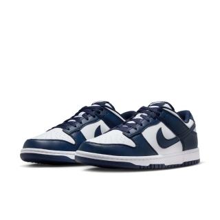【NIKE 耐吉】休閒鞋 復古運動鞋 男 NIKE DUNK LOW RETRO 深藍(HF5441107)