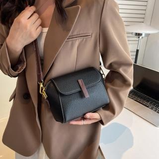 【LEESA】母親節禮物 奶茶色包包\包包\真皮斜揹包\斜揹包\貝殼包\真皮包包\韓國包包\小包包\牛皮斜揹包\小