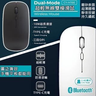 【HongXin】CY-M166 超輕無線雙模滑鼠(滑鼠/無線滑鼠)