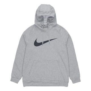 【NIKE 耐吉】Nike Dri-FIT 基本款 帽踢 灰色 圈毛 慢跑 運動 CZ2426-063