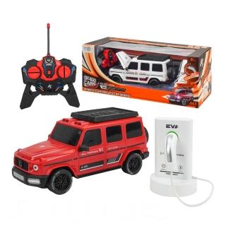 【888ezgo】1:24 OFF-ROAD無線遙控越野車（附充電電池）（充電樁模型）（KS12Y）