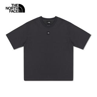 【The North Face 官方旗艦】北面UE男款黑色純棉舒適短袖T恤｜8BTVJK3
