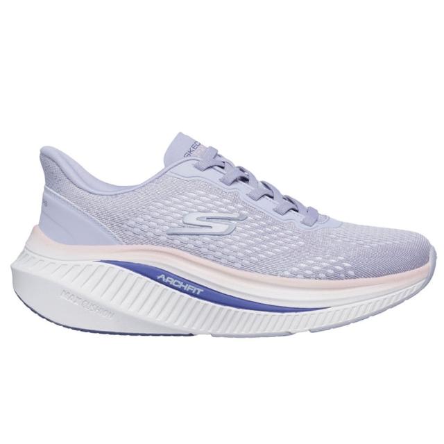 【SKECHERS】Go Walk Max Cushioning Arch Fit 女 健走鞋 紫(125581LAV)