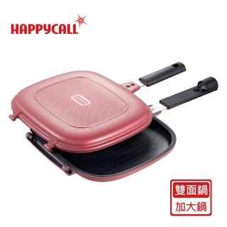 【HAPPYCALL】陶瓷熱循環不沾鍋可拆式雙面鍋(加大雙面鍋)