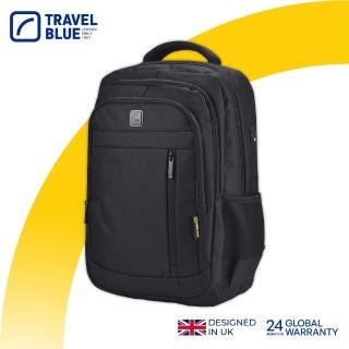 【Travel Blue 藍旅】VANGUARD款 筆電後揹包-黑/海軍藍/灰 防水電腦包/商務揹包 TB3080campa