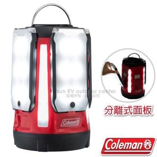 【Coleman】QUAD LED面板型分離式天幕帳蓬野營燈/露營燈(CM-31270 R)