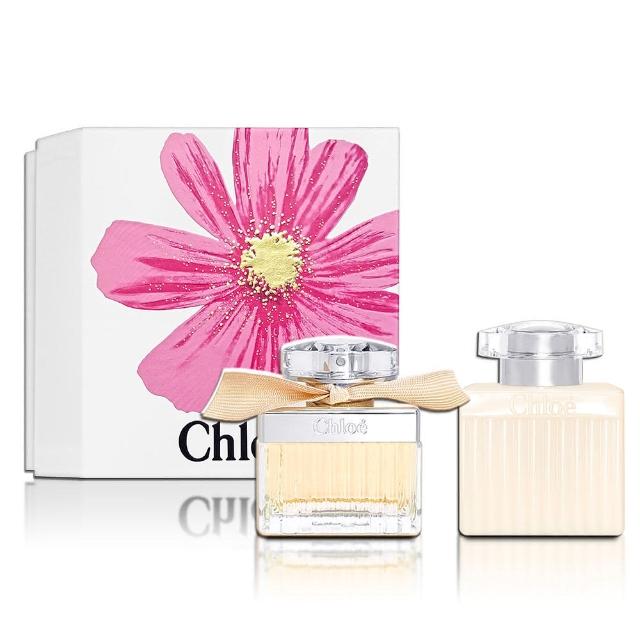 【Chloe’ 蔻依】同名女性淡香精香氛節日禮盒-淡香精50ML+身體乳100ML(平行輸入)