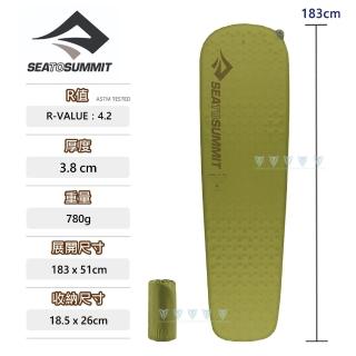 【SEA TO SUMMIT】自動充氣睡墊-野營系列-R-橄欖綠(SEA TO SUMMIT/登山/露營/睡墊/輕量/充氣款)