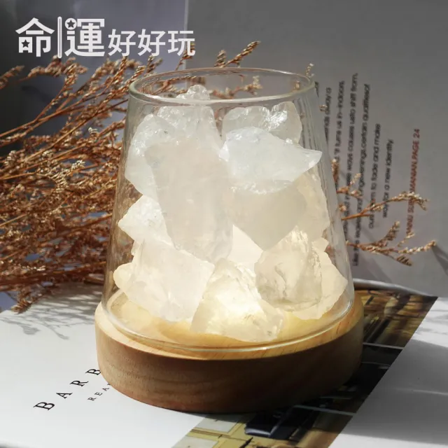 【命運好好玩】李玉珮-五行晶耀補運燈/白晶礦石化煞燈/黃晶礦石聚財燈